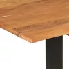 Tömör akácfa étkezőasztal 140 x 70 x 76 cm