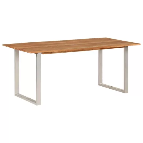 Tömör akácfa étkezőasztal 180 x 90 x 76 cm