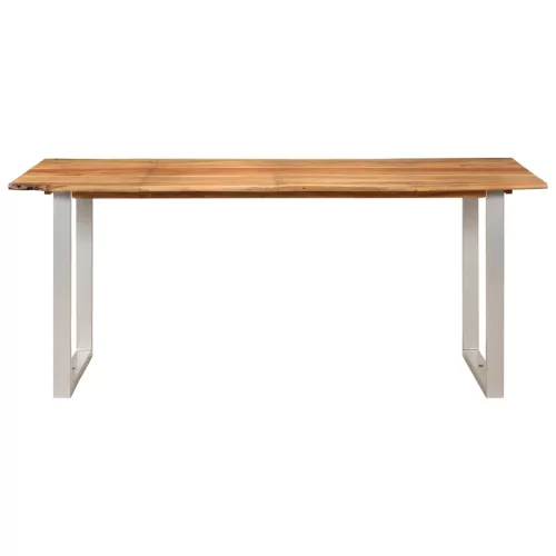 Tömör akácfa étkezőasztal 180 x 90 x 76 cm