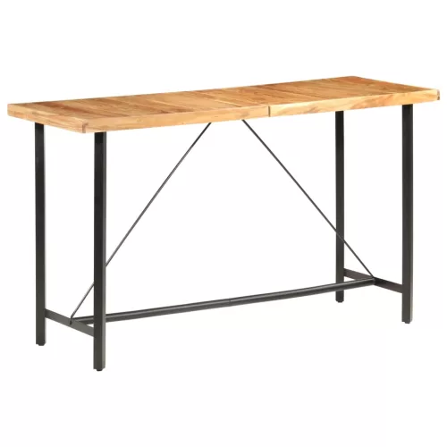 Tömör akácfa bárasztal 180 x 70 x 107 cm