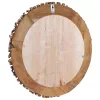 Kör alakú tíkfa falitükör 60 cm