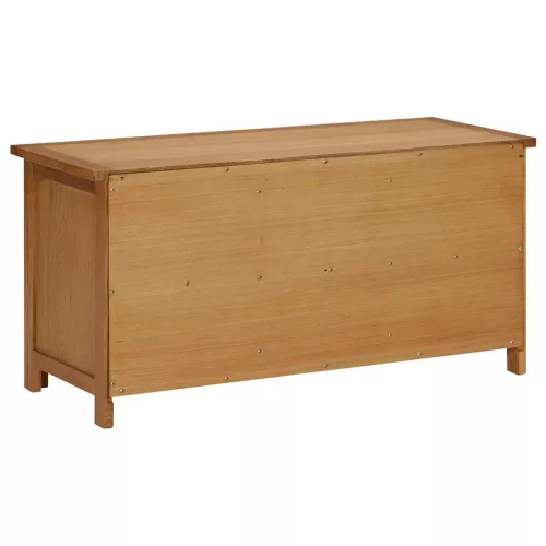 Tömör tölgyfa cipőtartó 90 x 37 x 45 cm