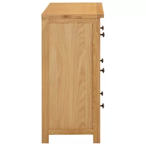 Tömör tölgyfa komód 80 x 35 x 75 cm