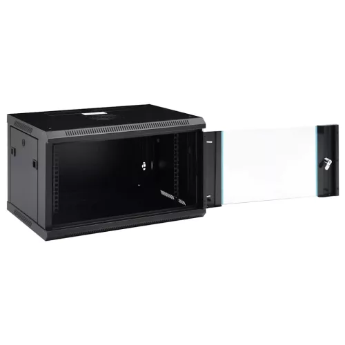 6U fali hálózati szekrény 19" IP20 600 x 450 x 375 mm