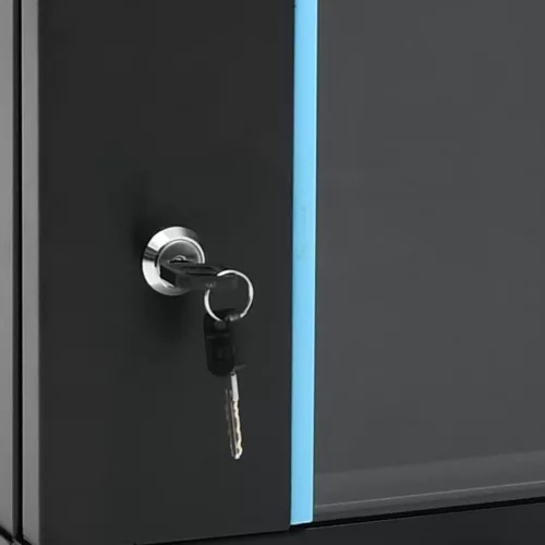 6U fali hálózati szekrény 19" IP20 600 x 450 x 375 mm