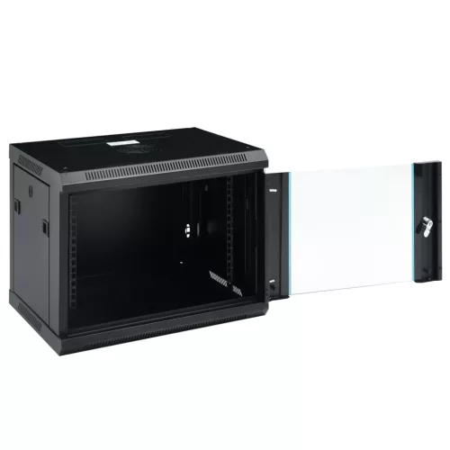 9U fali hálózati szekrény 19" IP20 600 x 450 x 510 mm