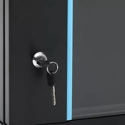 9U fali hálózati szekrény 19" IP20 600 x 450 x 510 mm