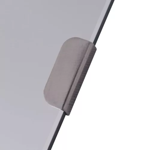 16 db keret nélküli üveg tükörcsempe 20,5 cm