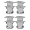 8 db kerek króm kanapéláb 60 mm