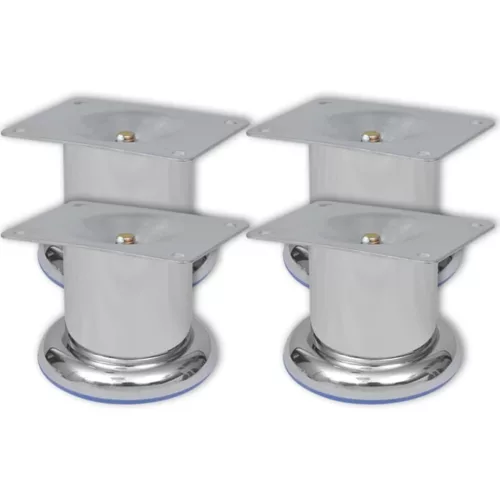 8 db kerek króm kanapéláb 60 mm