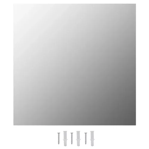 2 db négyzet alakú falitükör 60 x 60 cm