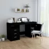 Fehér szerelt fa íróasztal 140 x 50 x 76 cm