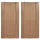 2 db barna bambusz redőny 120 x 220 cm