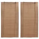 2 db barna bambusz redőny 120 x 220 cm