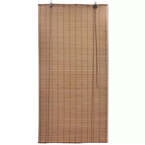2 db barna bambusz redőny 120 x 220 cm