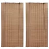 2 db barna bambusz redőny 150 x 220 cm
