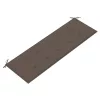 Tömör tíkfa rakásolható kerti pad párnával 159 cm