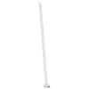 Sárga és fehér kézzel kihúzható LED-es napellenző 600 x 350 cm