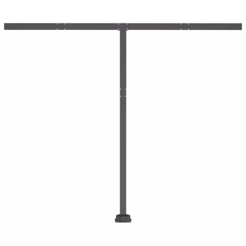 Narancssárga és barna kézzel kihúzható napellenző 350 x 250 cm