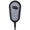 Fekete szövet elektromos dönthető fotel