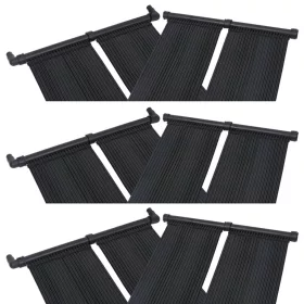 6 db napelemes medencefűtő panel 80 x 310 cm