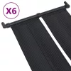 6 db napelemes medencefűtő panel 80 x 310 cm