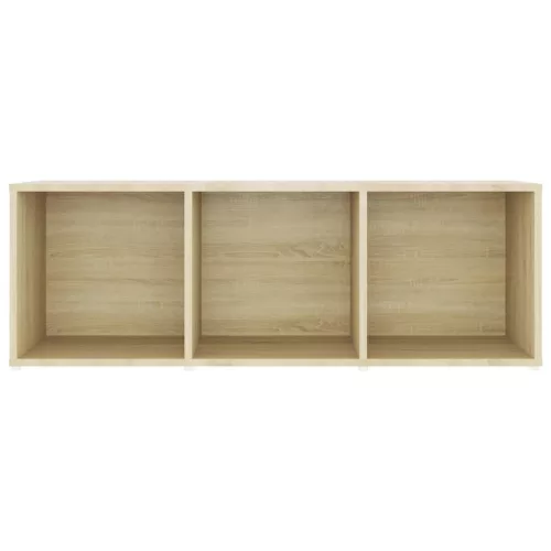 4 db sonoma tölgy színű szerelt fa TV-szekrény 107 x 35 x 37 cm