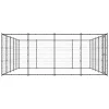 Kültéri acél kutyakennel 24,2 m²