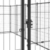 Kültéri acél kutyakennel 21,78 m²
