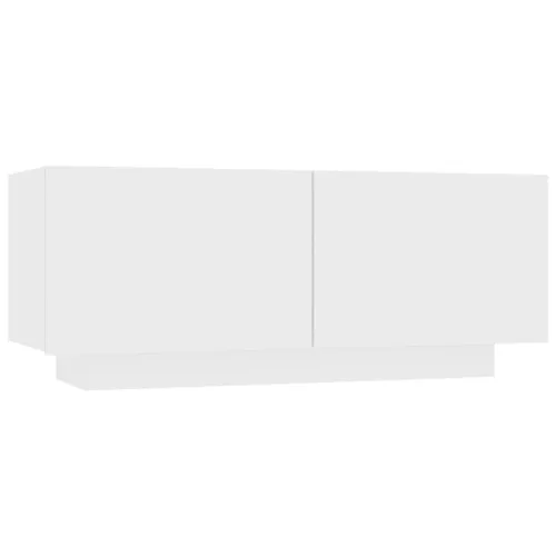 Fehér forgácslap éjjeliszekrény 100 x 35 x 40 cm