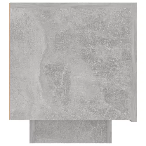 Betonszürke forgácslap éjjeliszekrény 100 x 35 x 40 cm