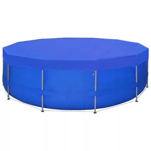 2 db kör alakú polietilén medencetakaró 540 cm 90 g/m²