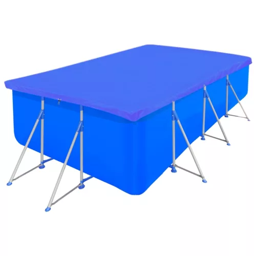 2 db négyszögletes PE medencetakaró 90 g/nm 540 x 270 cm