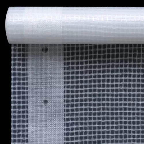 2 db fehér takaróponyva 260 g/m² 1,5 x 10 m