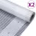2 db fehér takaróponyva 260 g/m² 2 x 15 m
