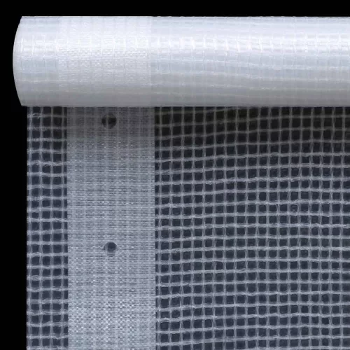 2 db fehér takaróponyva 260 g/m² 2 x 15 m