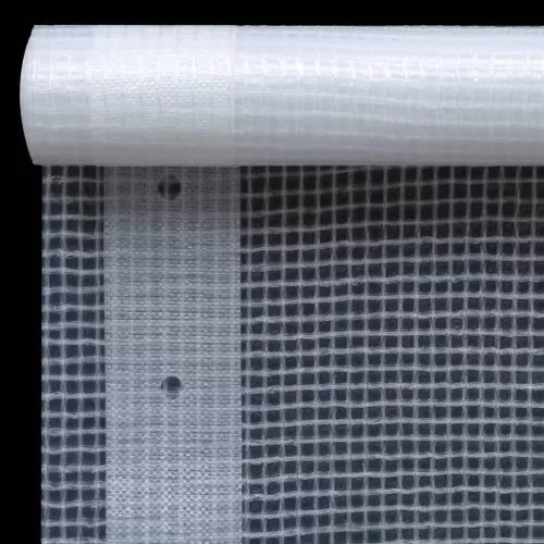 2 db fehér takaróponyva 260 g/m² 4 x 4 m