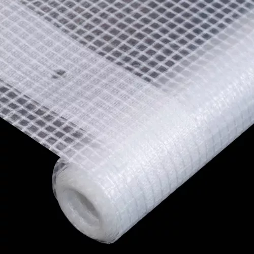 2 db fehér takaróponyva 260 g/m² 4 x 6 m
