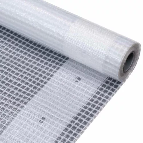 2 db fehér takaróponyva 260 g/m² 4 x 10 m
