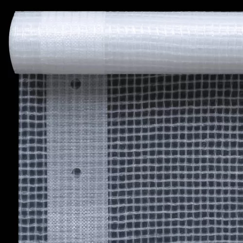 2 db fehér takaróponyva 260 g/m² 4 x 15 m
