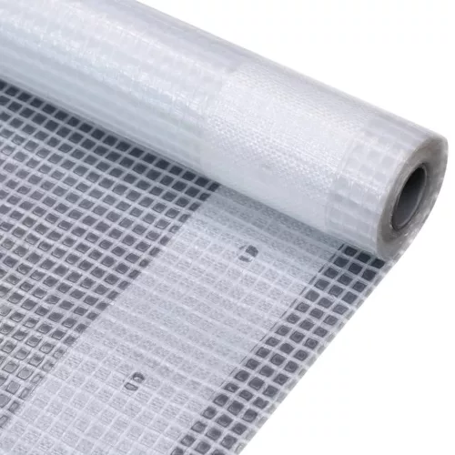 2 db fehér takaróponyva 260 g/m² 4 x 20 m