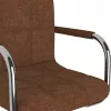 Barna szövet étkezőszék