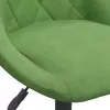 Világoszöld bársony étkezőszék