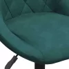Sötétzöld bársony étkezőszék