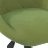 Világoszöld bársony forgó étkezőszék