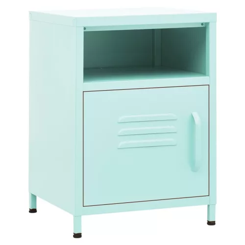 2 db menta acél éjjeliszekrény 35 x 35 x 51 cm