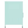 2 db menta acél éjjeliszekrény 35 x 35 x 51 cm