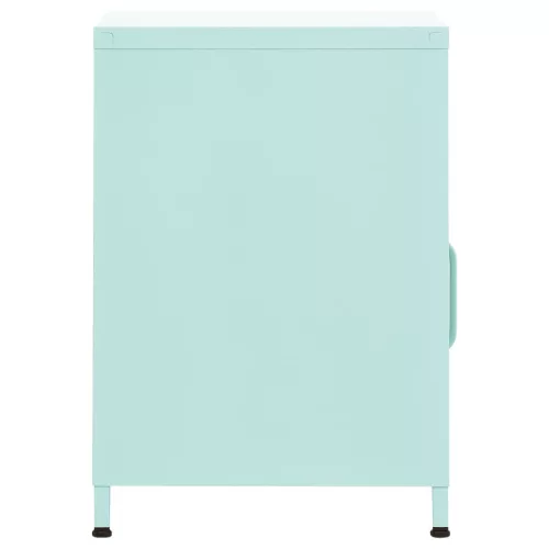 2 db menta acél éjjeliszekrény 35 x 35 x 51 cm