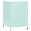 2 db menta acél éjjeliszekrény 35 x 35 x 51 cm