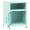 2 db menta acél éjjeliszekrény 35 x 35 x 51 cm